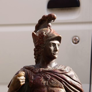 ローマ戦士オブジェ 陶製 インテリア・ガーデニングオブジェ - 家庭用品