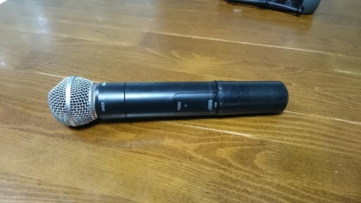 大幅値下げ　ワイヤレスマイクセットSHURE SM58 　　ハードケース付