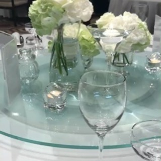 結婚式 テーブル 花瓶 キャンドルホルダー高砂