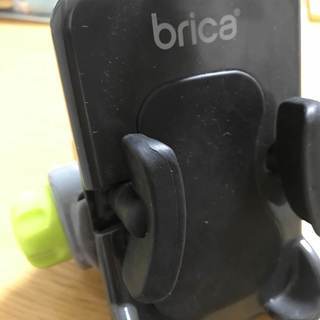 美品 BRICA EZスマートフォン・ホルダー  ベビーカー用 ...