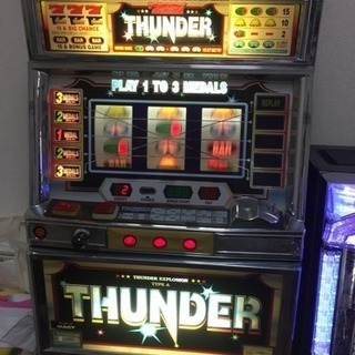 スロット名機 THUNDERV初期 実機 希少 スロット名機 THUNDERV初期