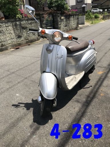 お取引頂きました。愛知県公安委員会登録業者(オートバイ商)☆GARAGE-ECO千音寺☆軽整備＆点検済み、ジャンク☆ヴェルデ銀　4-283名古屋市中川区より!!