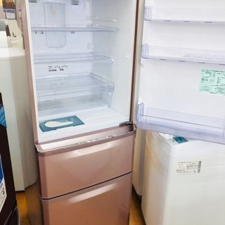 安心の6ヶ月保証付！2012年製 MITSUBISHI(三菱)の3ドア冷蔵庫「MR-C34T