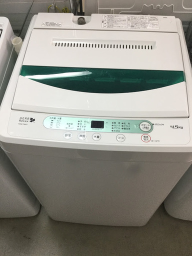 【送料無料・設置無料サービス有り】洗濯機 2016年製 HerbRelax YWM-T45A1