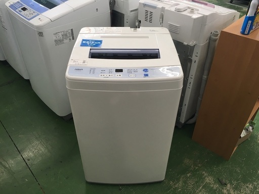 AQUA 6.0kg洗濯機 AQW-S60D 2016年製【トレファク草加店】