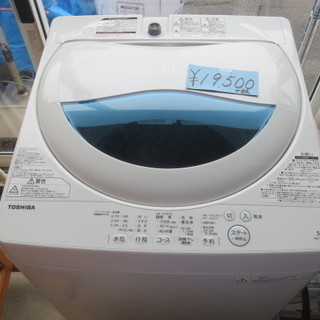 TOSHIBA 17年式　5kg 洗濯機