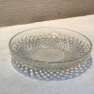 アンティーク ガラス皿