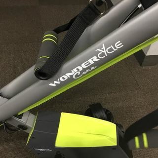 美品！ショップジャパン ワンダーコア サイクル フィットネスバイク エアロバイク Wondercore Cycle