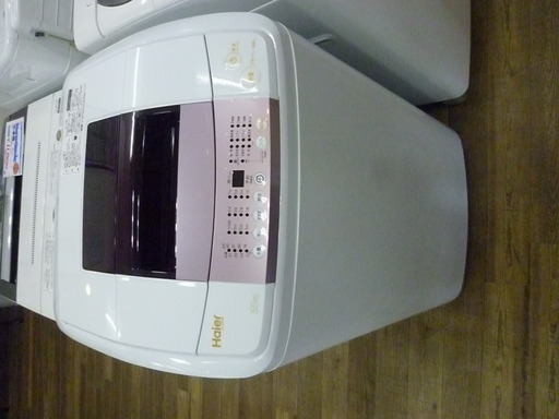 R 中古 Haier DDインバーター搭載 全自動洗濯機 W 5.5kg JW-KD55B 2016年製