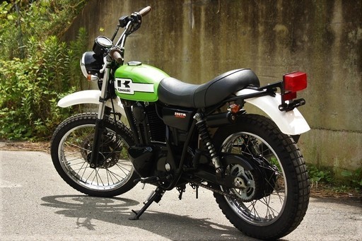 カワサキ 250TR キャブレターモデル シート張替済 (BJ250F
