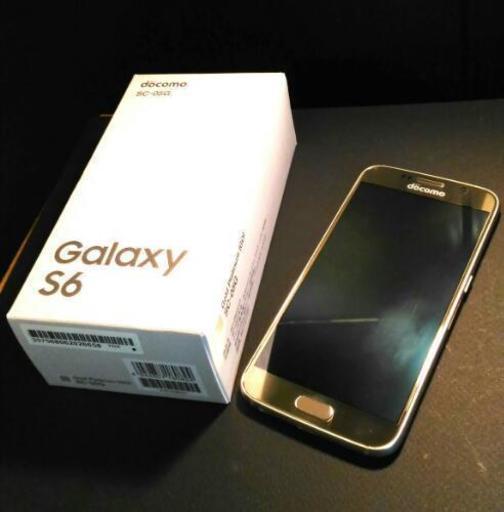 期間限定値下げ　docomo  Galaxy S6  SC-05G  ゴールド　美品