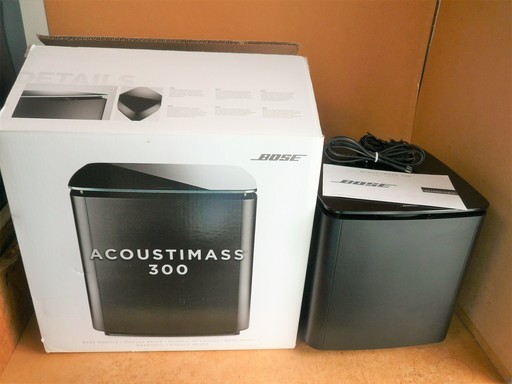 ☆\tボーズ BOSE Acoustimass 300 BASS MODULE サブウーファー◆SoundTouch soundbarのパフォーマンスをさらにパワーアップ