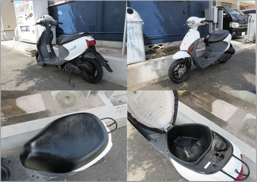 埼玉川口発！スズキ レッツ4 ホワイト 後期型 即引渡し可能！ 埼玉