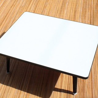 折り畳みテーブル ６０×７５ 白 メラミン 未使用品
