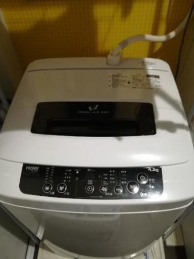 洗濯機　4.2キロ　美品