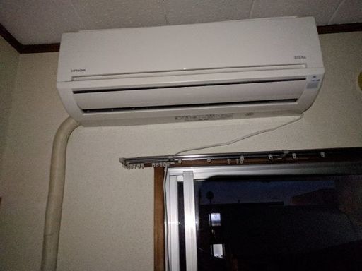 エアコン　日立　6畳　使用歴3年　リモコン難有り