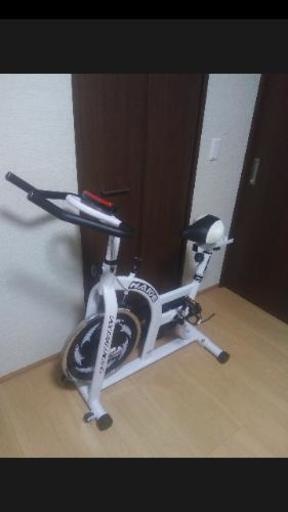 エアロバイクスピンバイクhaige ハイガー Hg Yx 5006 ホワイト なおや 西浦和のフィットネス トレーニングの中古あげます 譲ります ジモティーで不用品の処分