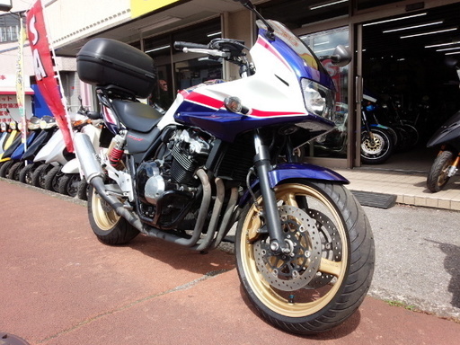 NO.2143 ＣＢ４００ボルドール　水冷4サイクル１６バルブ４気筒エンジン ＶＴＥＣ（可変バルブシステム）　リヤボックス付き　☆彡
