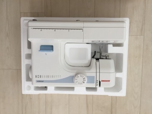 JANOME 電動ミシン 「両手が使えるフットコントローラータイプ」 JN508DX