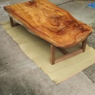 楠 楠の木 一枚板 ダイニングテーブル テーブル ローテーブル