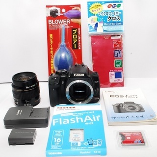 ♢初心者に最適機種♢届いてすぐ使える♢CANON EOS Kiss X