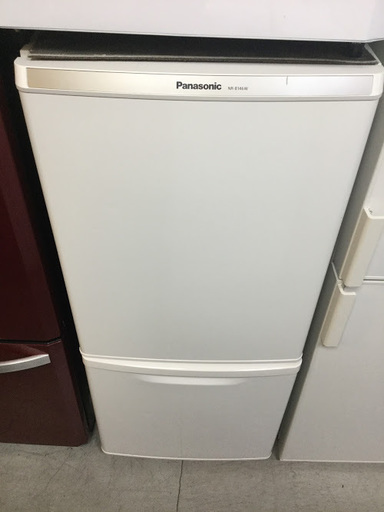 【送料無料・設置無料サービス有り】冷蔵庫 Panasonic NR-B146W-W 中古