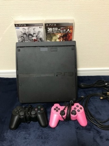 ps3 160GB 美品 限界値下げ！人気ソフト3つ コントローラー２つ