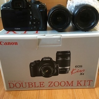 【使用数回】Kiss X4 ダブルレンズセット