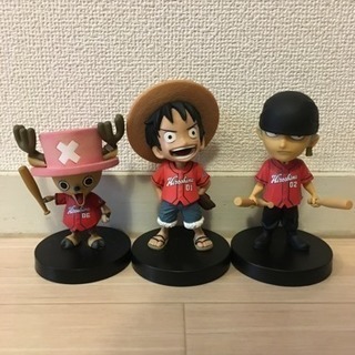 レア カープ ワンピース コラボフィギュア3体セット ケイジ 胡町のチケットの中古あげます 譲ります ジモティーで不用品の処分