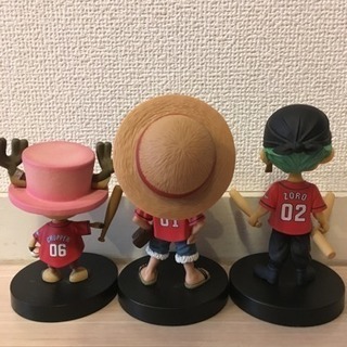 レア カープ ワンピース コラボフィギュア3体セット ケイジ 胡町のチケットの中古あげます 譲ります ジモティーで不用品の処分