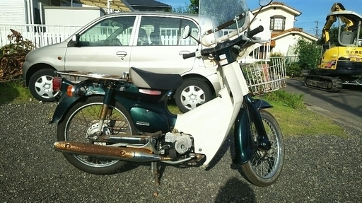 スーパーカブＦＩ　距離約12300　現状　実働！原付　スクーター　ＭＴ車