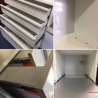 【高橋木工所】食器棚 W120 キッチンボード 中古美品！国産品