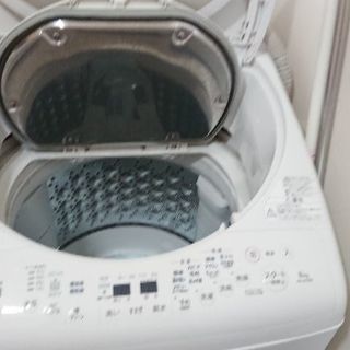 【取り扱い説明書あり】TOSHIBA全自動洗濯乾燥機 AW-8V5(W)