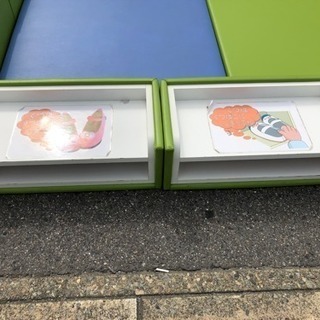 キッズルーム キッズスペース マット 椅子 下駄箱 一式セット 中古