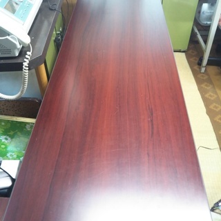 KOKUYO 会議用高級足折たたみテーブル(コンフェストパネル&棚付き)