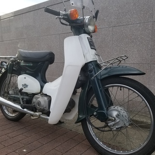 ホンダ　カブ　タイヤ新品！オイル交換します！