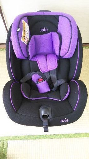 交渉成立致しました。値下げ18000→8500　Joie　チャイルドシート　パープル