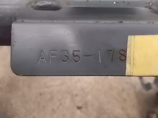 確認 AF35 フレーム 車体 パーツ類 （購入済み】ライブディオAF35ZX