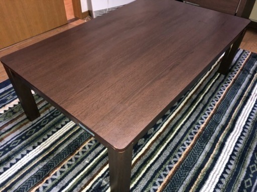 ニトリ 長方形こたつ くまやん 美園のテーブル こたつ の中古あげます 譲ります ジモティーで不用品の処分 ニトリ 長方形こたつ くまやん 美園のテーブル こたつ の中古あげます 譲ります ジモティーで不用品の処分