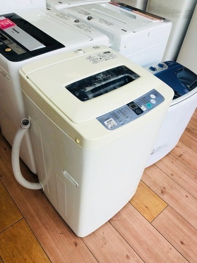 【安心6ヶ月動作保証付】単身用サイズの全自動洗濯機（4.2kg）