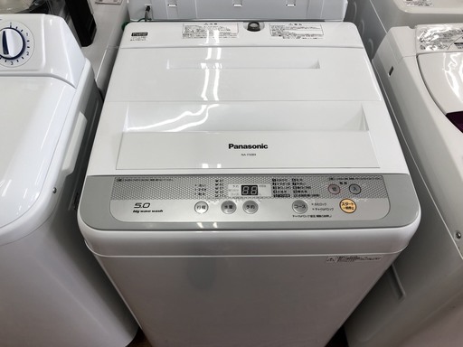 【安心6ヶ月保証・国内メーカー】パナソニック5.0kg洗濯機あります！　2016年製/5.0kg