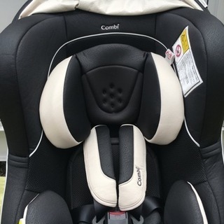 コンビ☆チャイルドシート ラクティアターン エッグショック TB-520☆ギャラクシーブラック☆良好品レベル☆清掃済みで即利用OKです☆