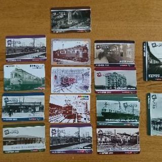 使用済み 阪神電車カード 懐かしい風景