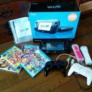 【美品】Wii U 本体 カセット付き