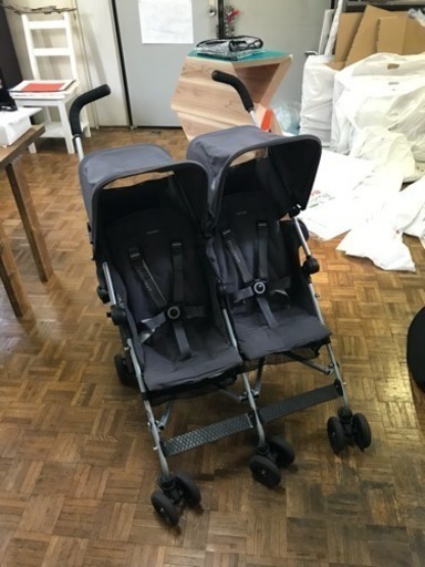 【中古】マクラーレン Twin Triumph 二人用 ベビーカー