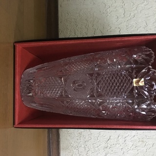 大きな花瓶 フラワーベース Kamei Glass ドイツ製 箱...