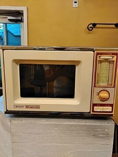電子レンジレトロなデザイン 雨のクーパー 神戸のキッチン家電 電子レンジ の中古あげます 譲ります ジモティーで不用品の処分
