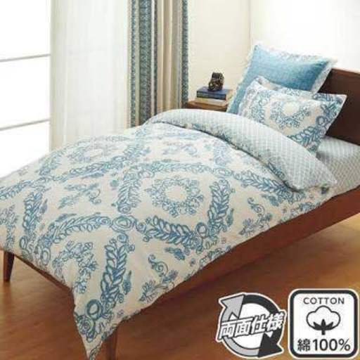 ニトリシングルサイズベッドカバーセット Hh 本町の寝具 寝具カバー の中古あげます 譲ります ジモティーで不用品の処分