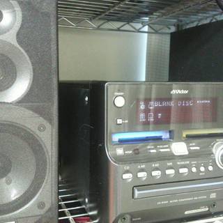 Victor UX-W500 CD・ダブルMD・カセット・ミニコ...