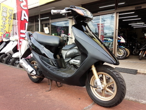 NO.2148　ライブディオＺＸ （ＤＩＯ）シャッターキー付き後期モデル ２サイクルエンジン　ハネ付き　ディスクブレーキ　キャストホイール　☆彡